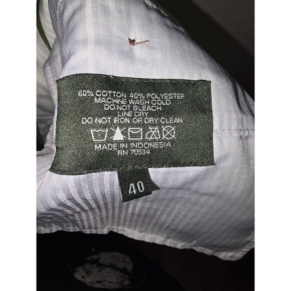 Orvis Men's Khaki Shorts Size 40 Cotton & Polyester Blend Casual Wear - Picture 4 of 4